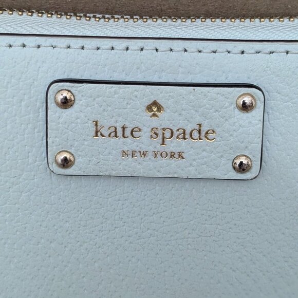 Kate Spade New York Staci Small Zip Around Wallet Light Olive - Picture 5 of 9